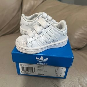 White adidas originals size 2K